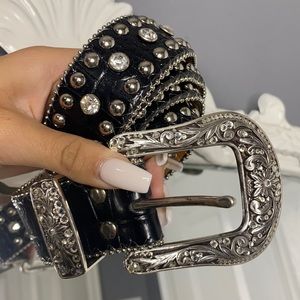 Western Rhinestone Belt